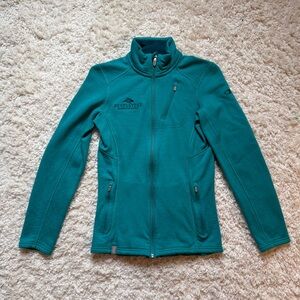 Icebreaker Women’s Cascade Teal Full-Zip Women's Fleece Jacket. Sz XSml.